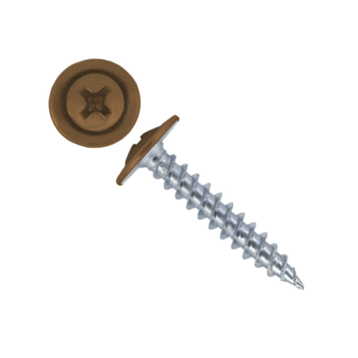 Саморез ПШ 4,2х25 (500шт) шлиц PH2 RAL 1011