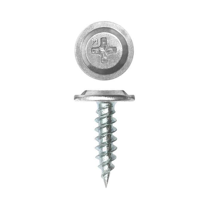 Саморез ПШ Daxmer Pro 4,2х25 (500 шт) шлиц PH2 RAL 9003